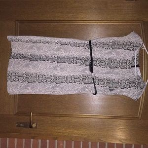 Gorgeous snake skin dress from Calvin Klein.